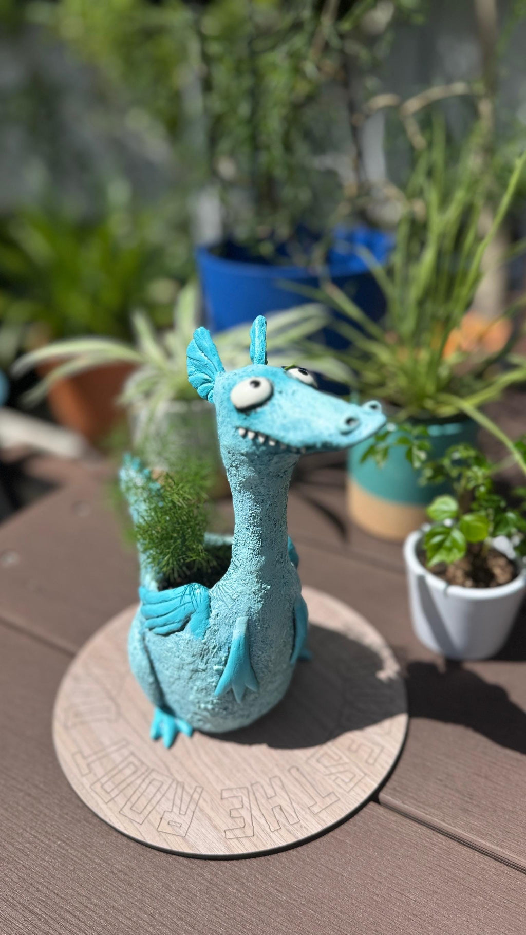 Dragon Planter | Indoor Small Plant Pot