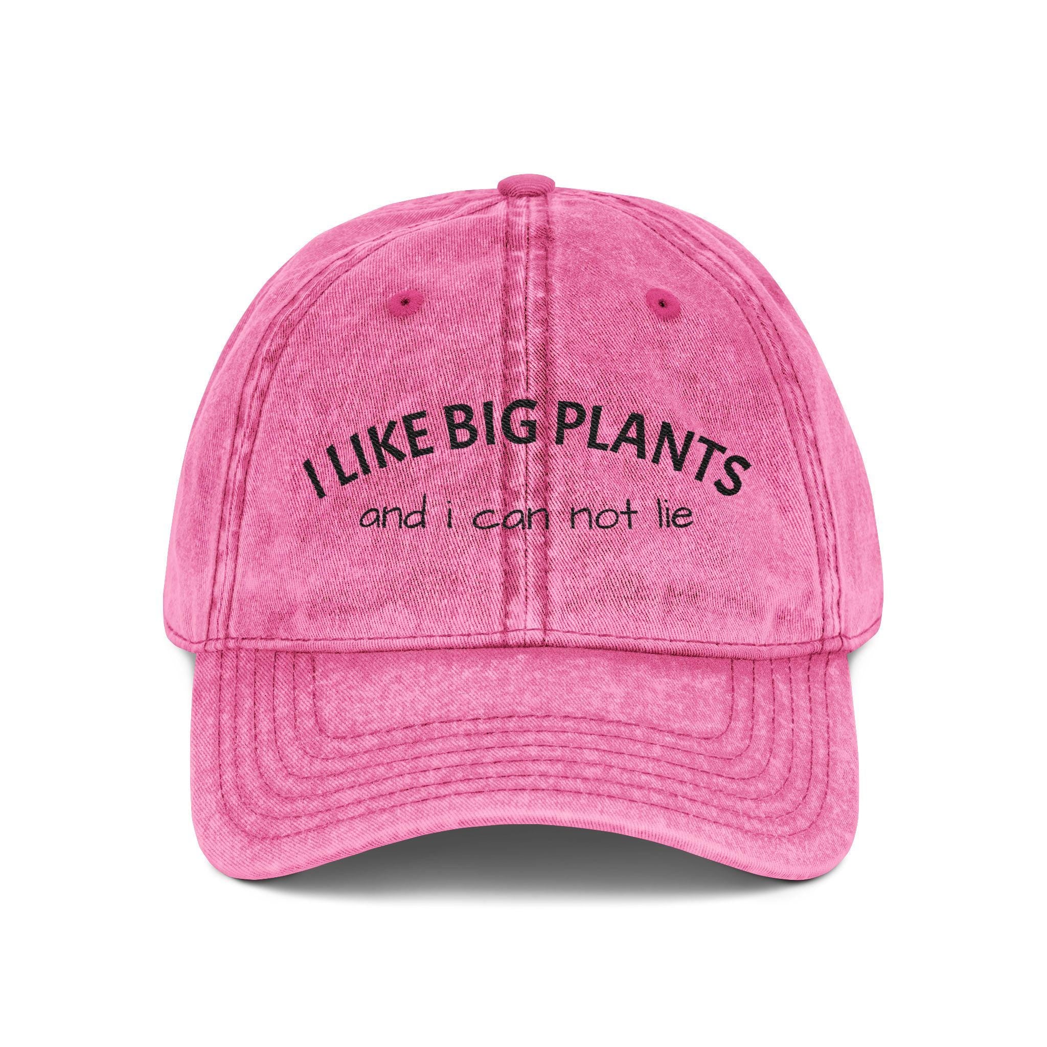 Vintage Embroidered Plant Lover Hat | Washed Cotton Twill Cap