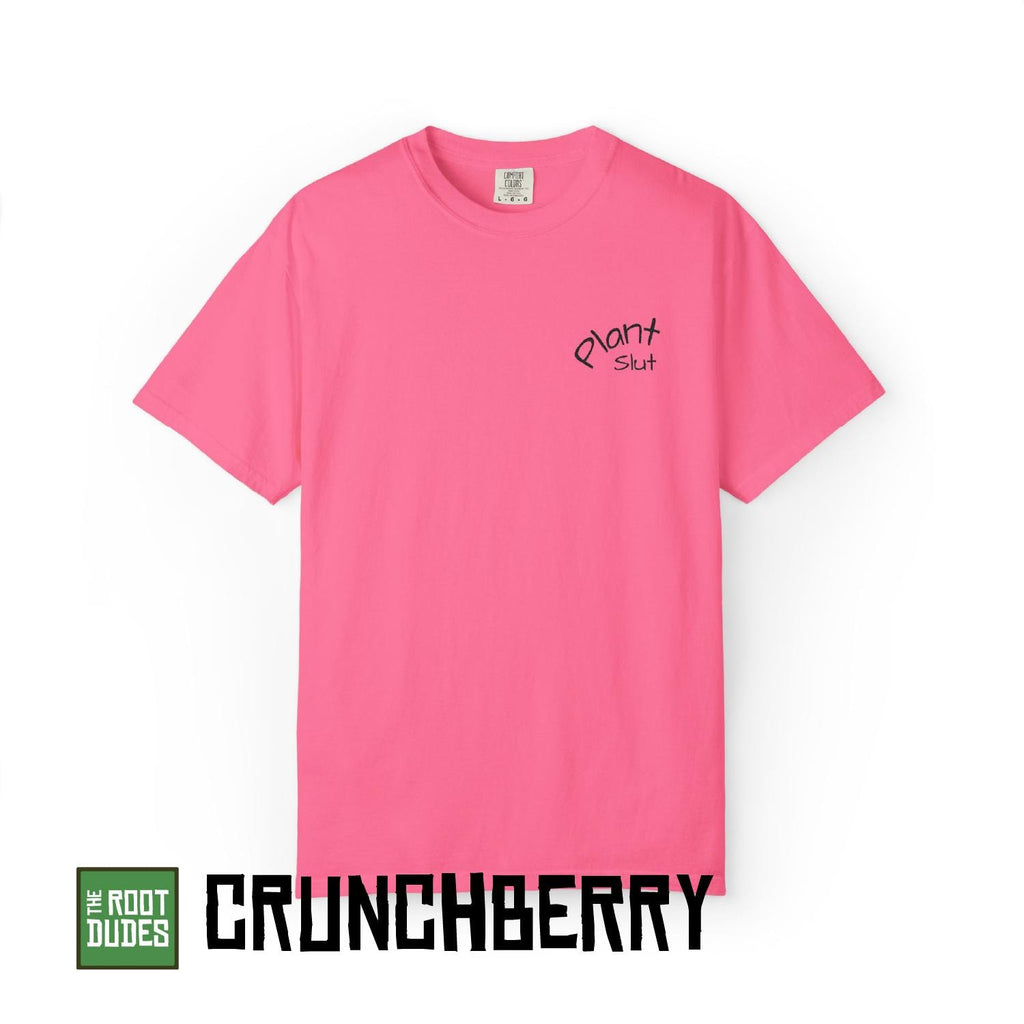 Plant Slut Embroidery T-Shirt | Minimal Handwritten Embroidery