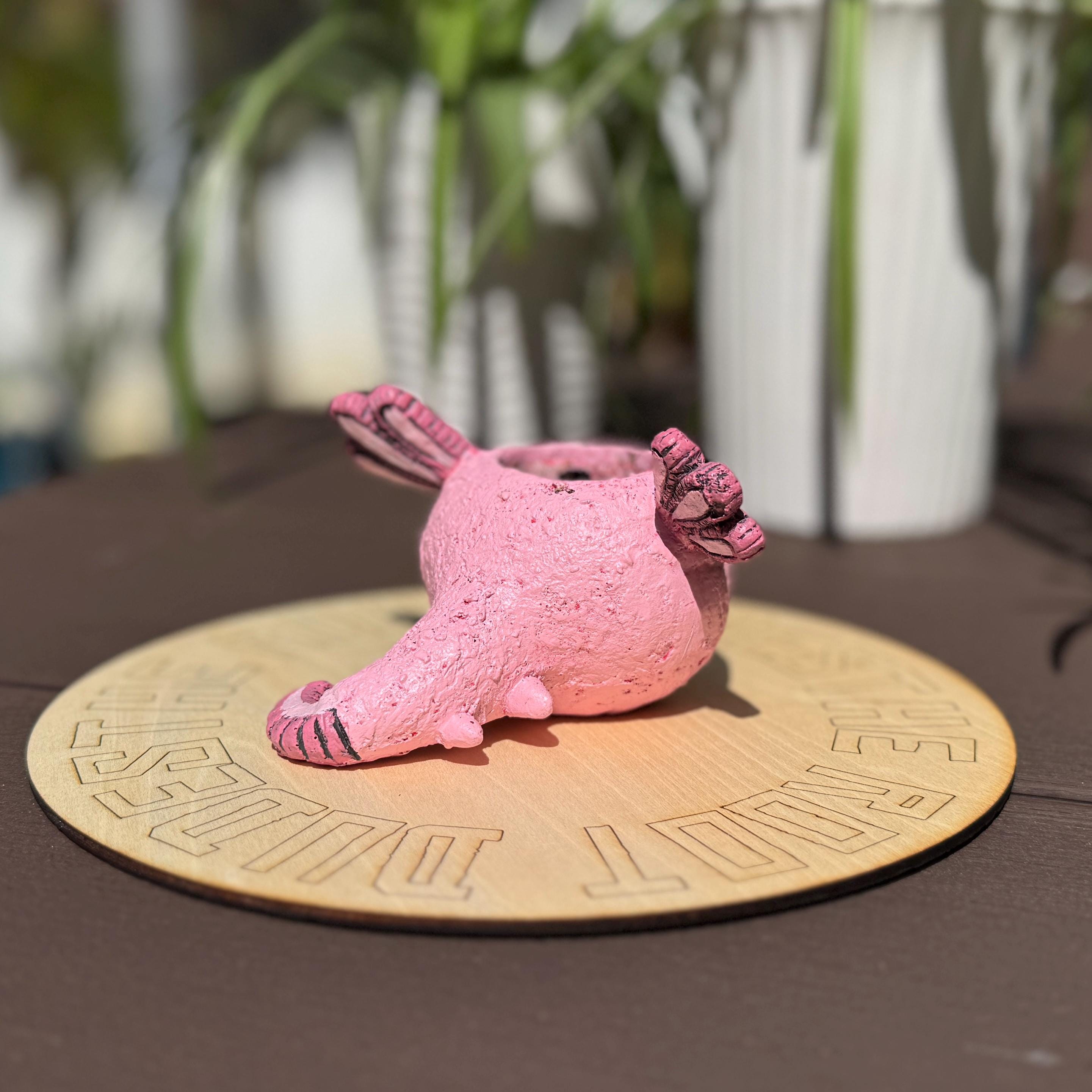 Axolotl Succulent Planter | Small Animal Plant Pot