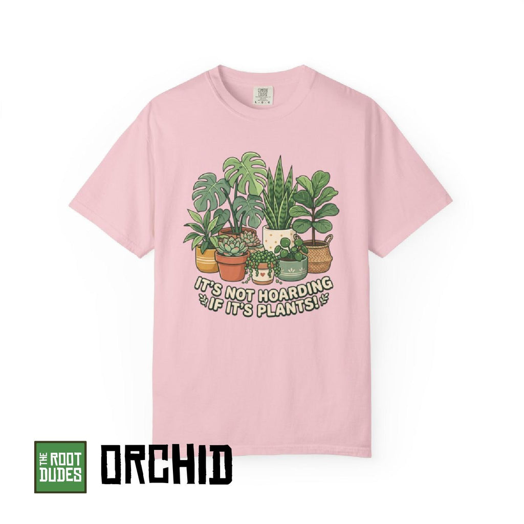 Its Not Hoarding If Its Plants T-shirt | Plant Lover Shirt Houseplant Illustration