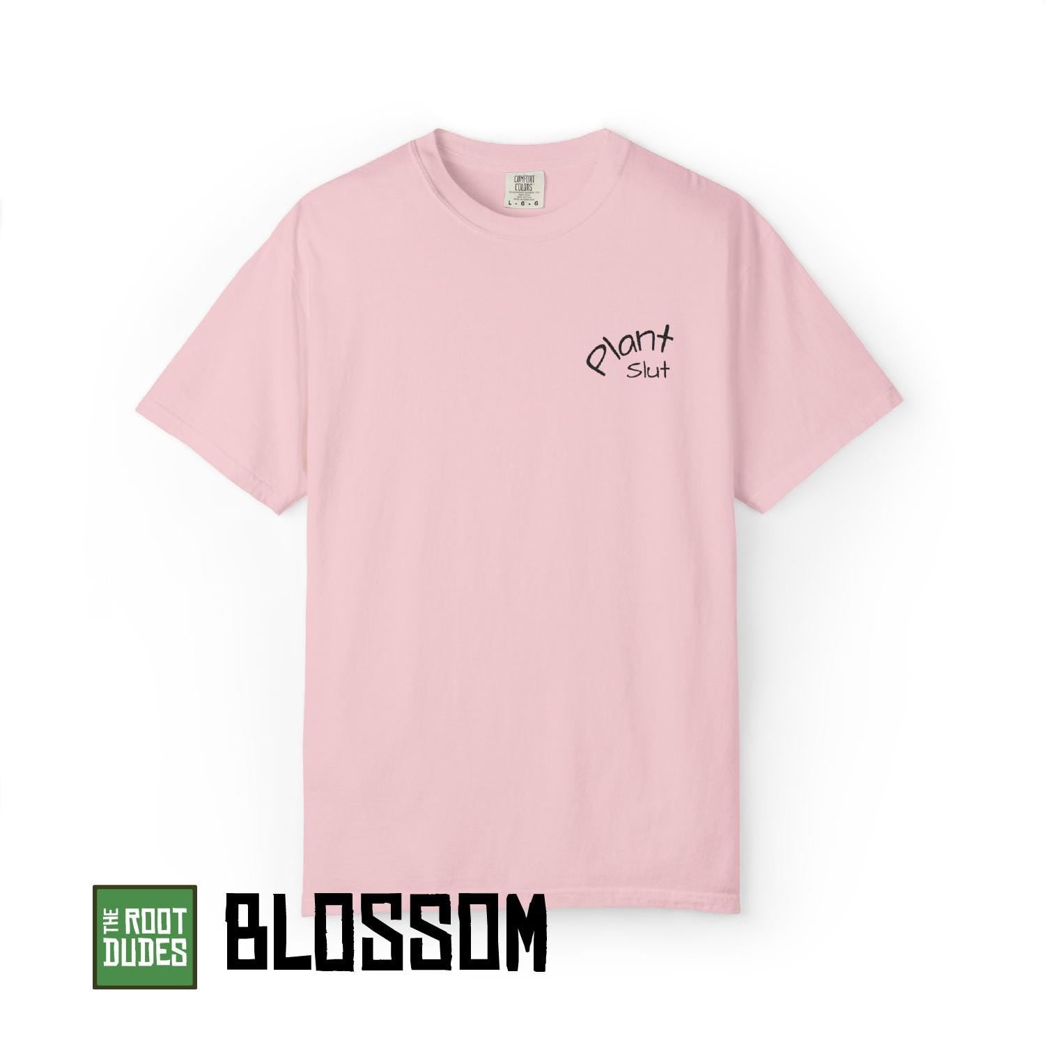 Plant Slut Embroidery T-Shirt | Minimal Handwritten Embroidery