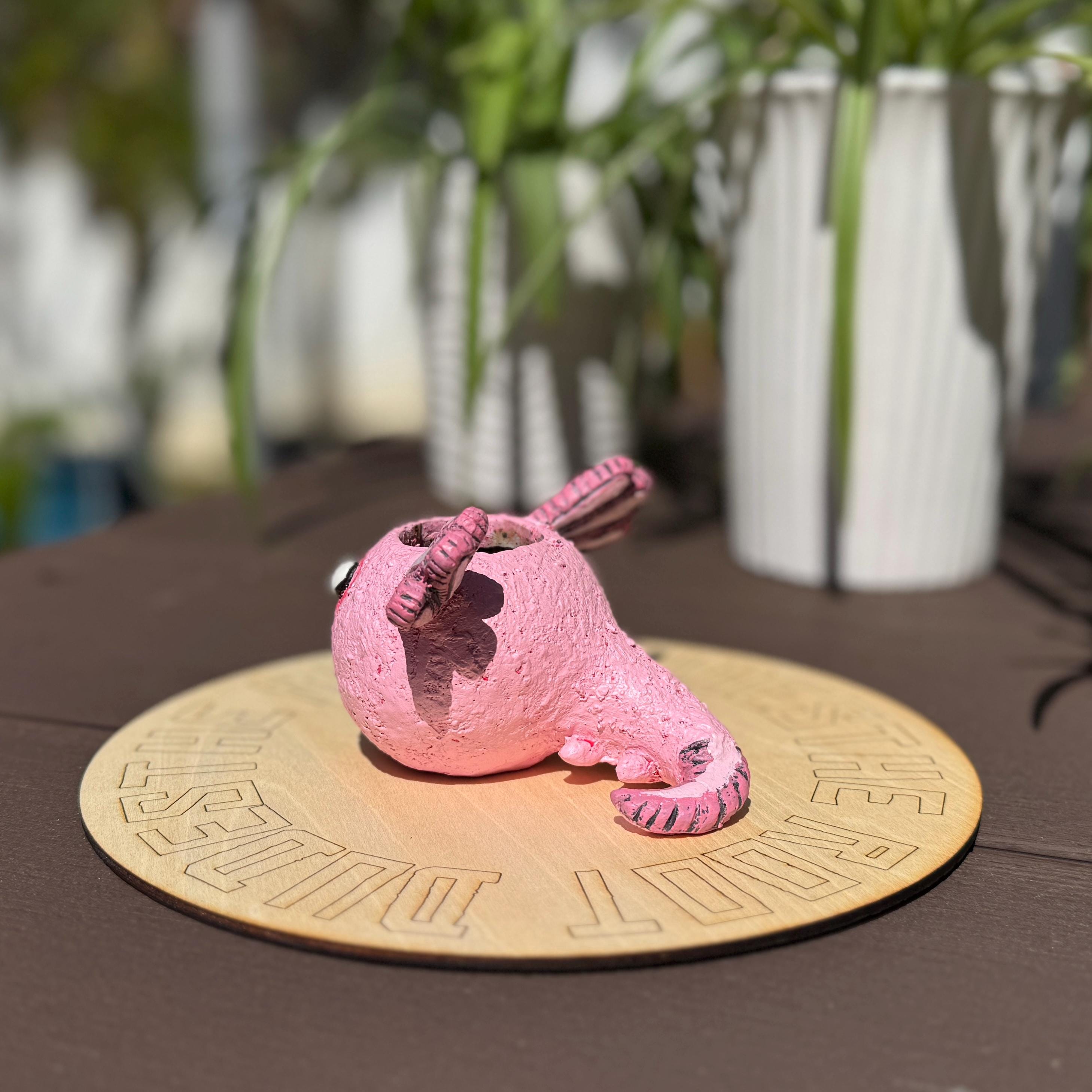 Axolotl Succulent Planter | Small Animal Plant Pot