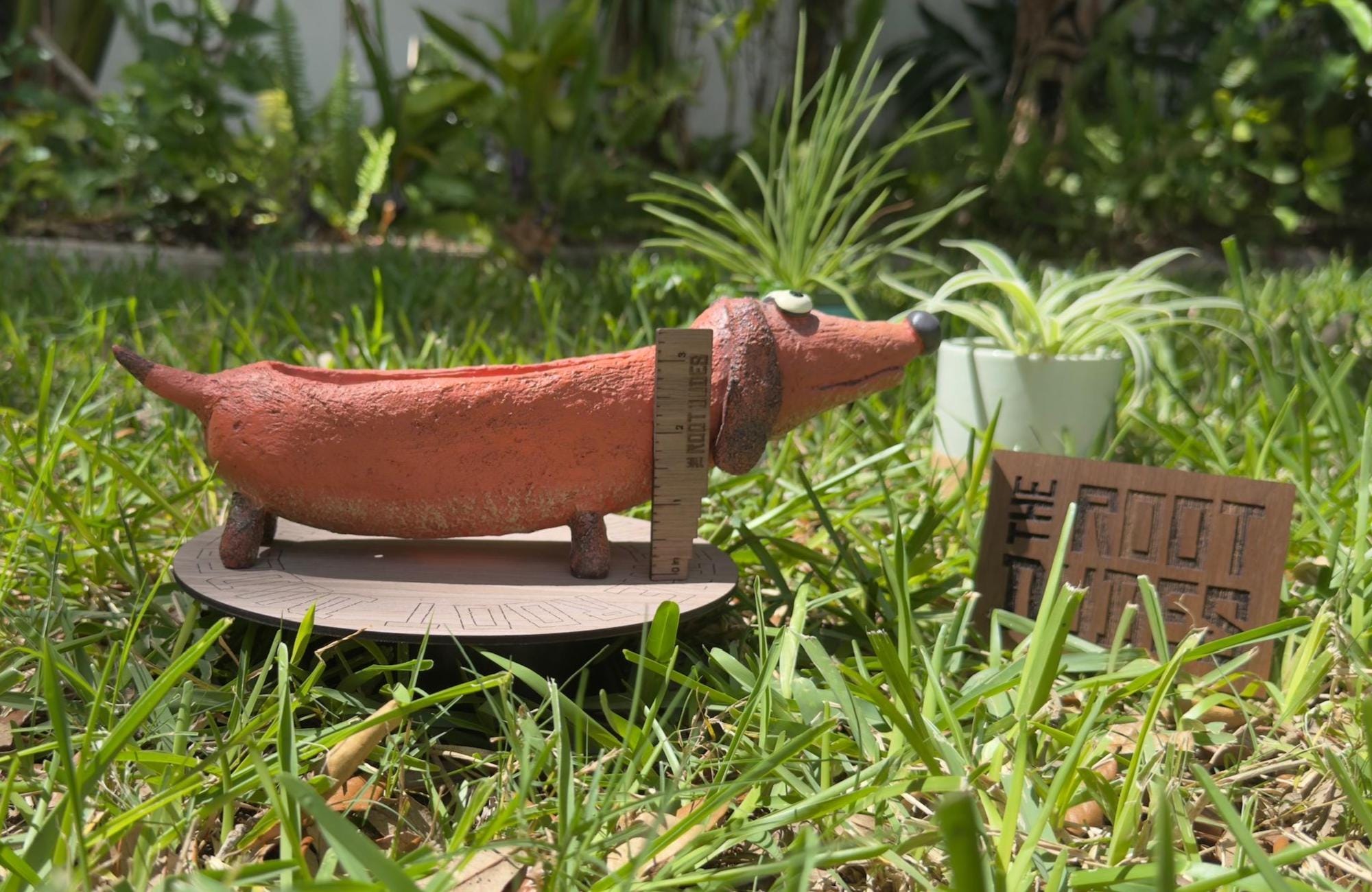 Dachshund Dog Planter | Dobby Doxin Plant Pot