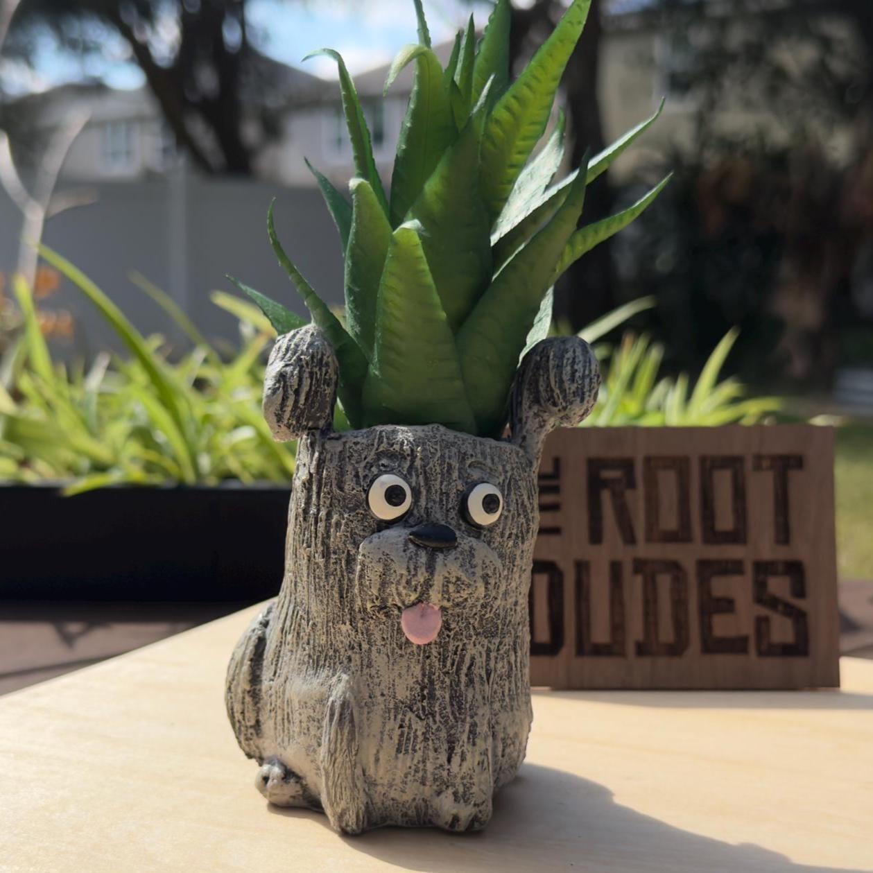 Macduff the Dog Planter | Small Succulent Pot