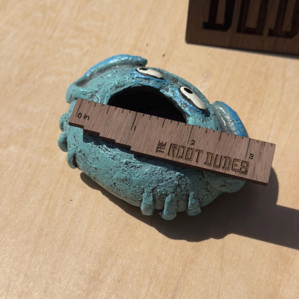 Krusty Crab Planter – Small Quirky Beach Shack Succulent Pot
